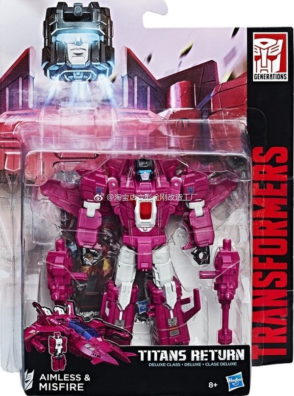 Titans Return Wave 5 Deluxes In Package   Misfire, Windblade, Twin Twist  (3 of 3)